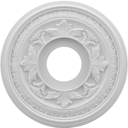 DWELLINGDESIGNS 13 x 3.5 x 0.75 in. Baltimore Thermoformed PVC Ceiling Medallion - 5.25 in. DW2572910